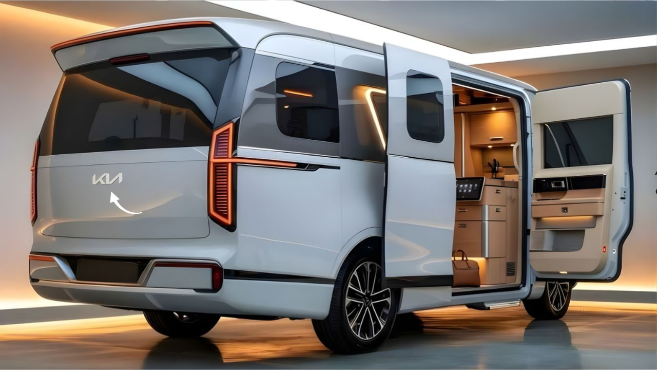 2026 Kia Camper Van Luxury RV Revealed Premium Interior, Smart Features and $20K Starting Price